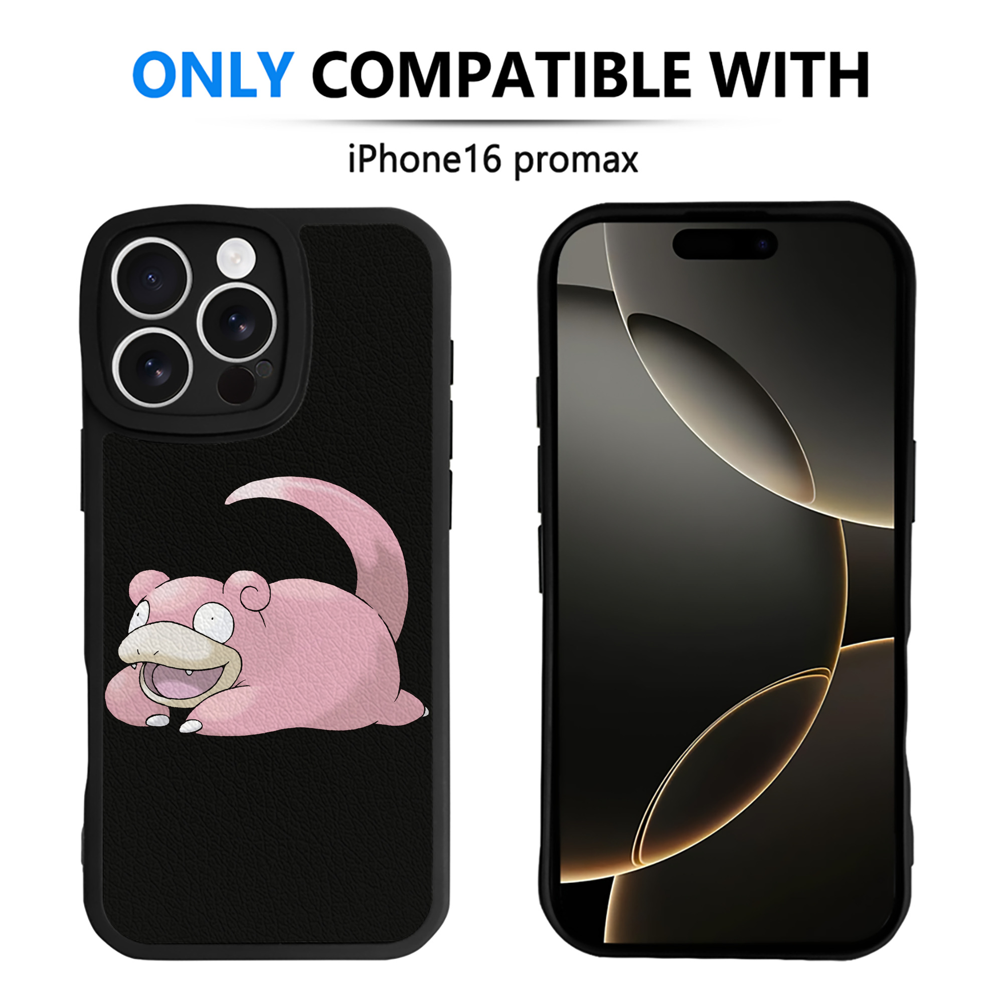 （画像用） ポケットモンスター Pokémon 【iPhone 16シリーズ対応】シリコンスマホケース（レザー調） 材質：シリコン